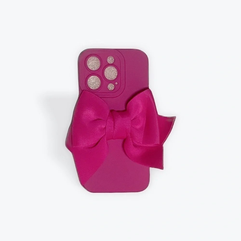 Pink Ribbon iPhone Silicone Case in iPhone 14 Plus,14 Pro Max,14 Pro & 13 Pro - Picture 7 of 7